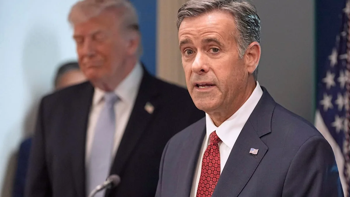 CIA-Chef John Ratcliffe gab in Moskau laut „New York Times“ eine „düstere Einschätzung“ ab