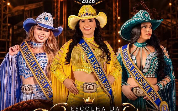 Sena Madureira escolhe rainha, princesa e madrinha da ExpoSena 2026 nesta sexta