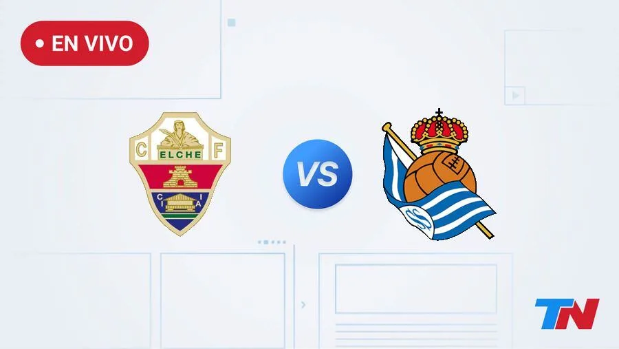 Elche vs R. Sociedad en vivo por la fecha 4 de La Liga de España: hora, dónde ver y formaciones