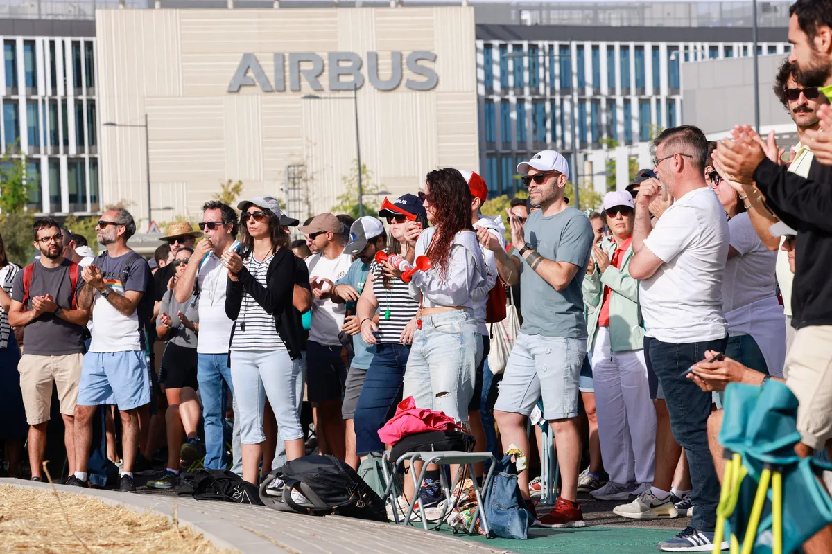 Comienza la huelga indefinida de los trabajadores de Airbus: “Pedimos lo que merecemos”