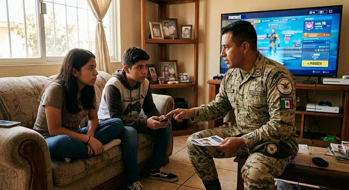 Alerta Guardia Nacional sobre reclutamiento criminal en redes sociales y videojuegos