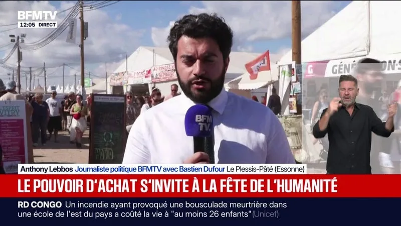 Présidentielle: le pouvoir d'achat s'invite à la Fête de l'Humanité