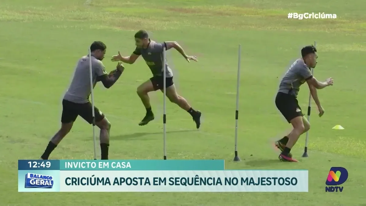 Criciúma aposta em jogos no majestoso para somar pontos na tabela