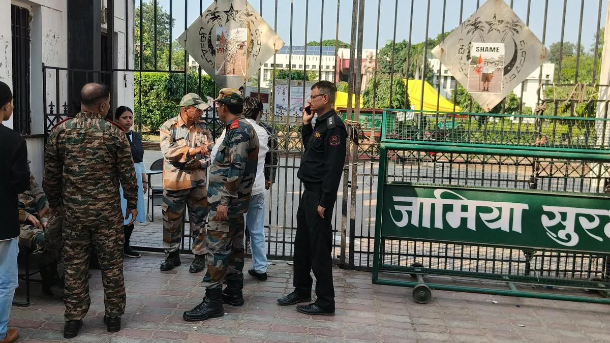 Stir for students’ union enters Day 7 in Jamia