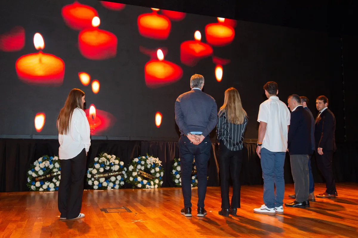 Emotivo homenaje de la Embajada de Israel en Argentina a tres años del horror del 7 de octubre