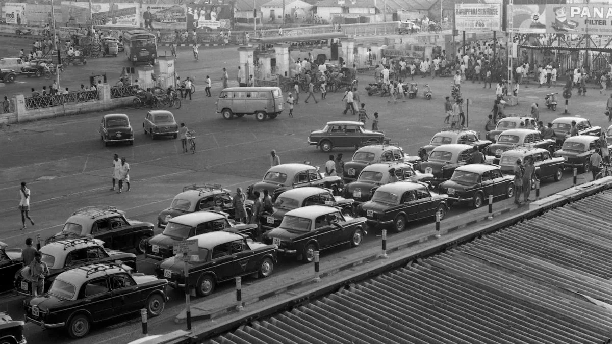 When yellow-black taxis cruised the roads of Madras