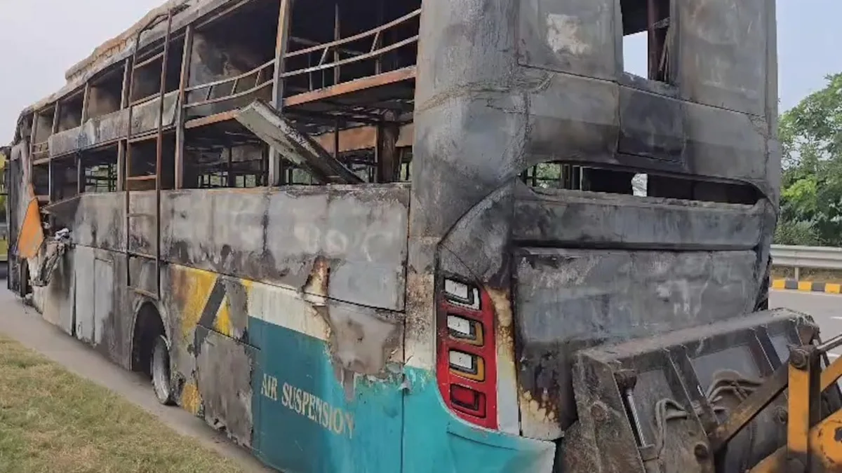 "Getting Out Was Chaotic": Passenger Who Escaped Greater Noida Bus Fire