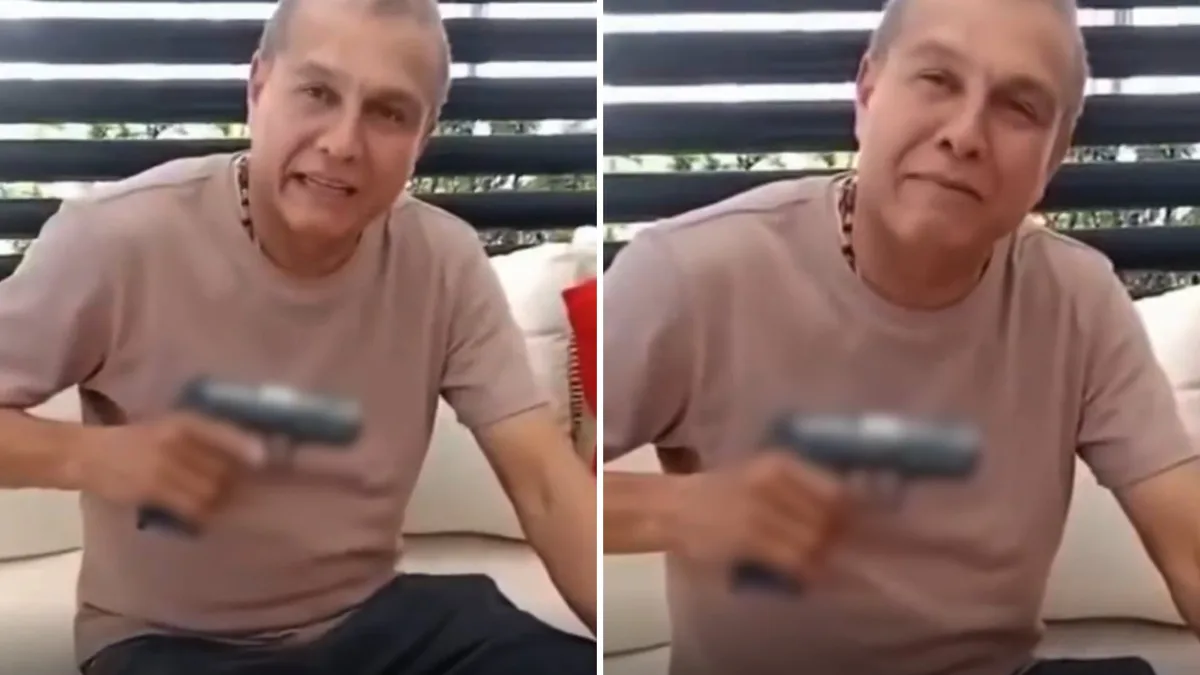 Denuncian que el concejal Oswaldo Díaz, con arma en mano, habría aparecido en video diciendo que los petristas “van a llevar balín”: así creció la polémica