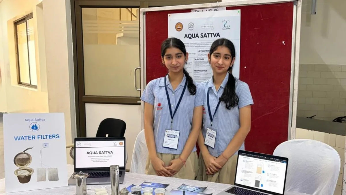 Delhi-NCR twins build Rs 100 water filter that removes up to 93% of PFAS
