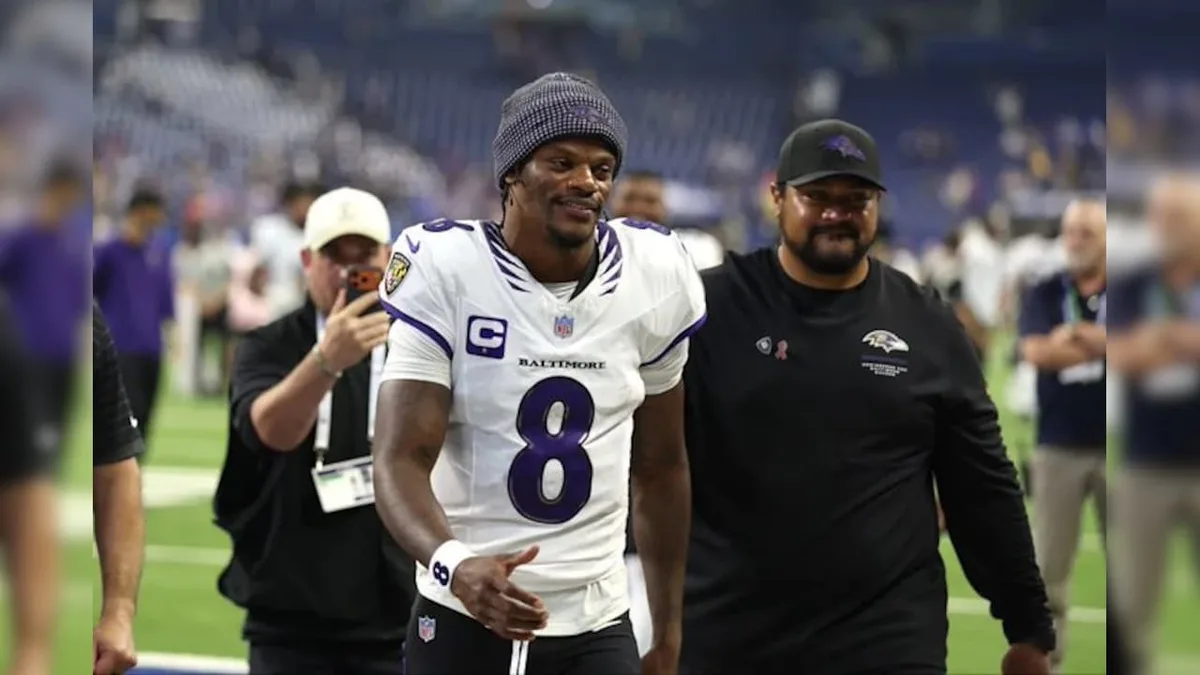 Lamar Jackson Sidelined As Baltimore Ravens Turn To Tyler Huntley For Crucial Atlanta Falcons Clash