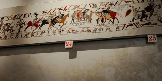 Au château de Pirou, une autre tapisserie remonte le fil de l’histoire normande