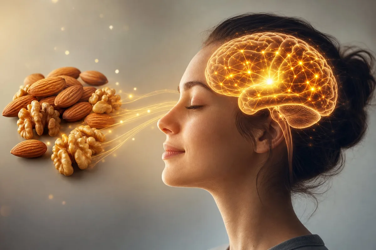 ¿Los frutos secos mejoran la concentración? Esto pasa en tu cerebro cuando comes almendras y nueces