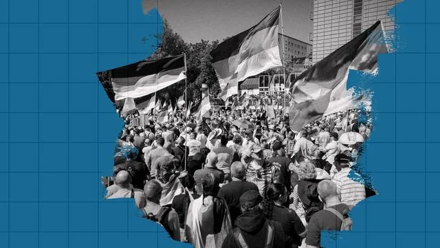 Protestbewegung gegen die Regierung: Wie eine neue Protestbewegung ihre rechtsextremen Netzwerke nutzt