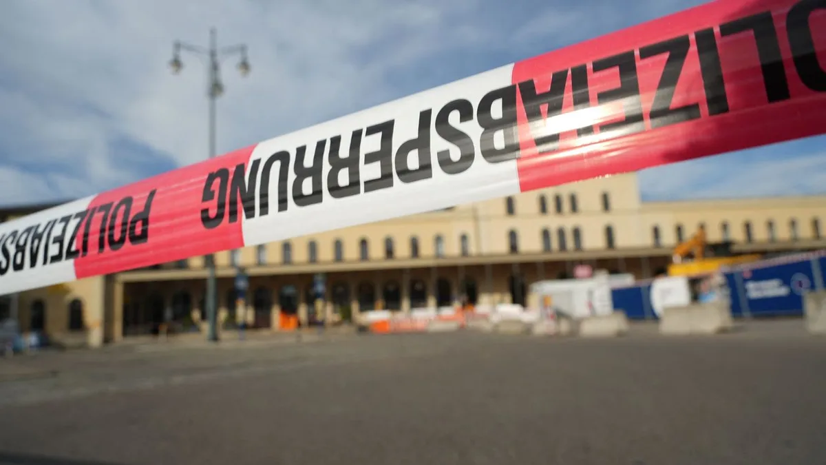 Bombenalarm: Verletzte bei Explosion gegenüber Augsburger Hauptbahnhof