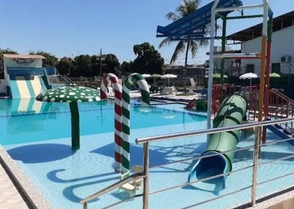 Parque aquático da Assermurb fecha neste domingo após previsão de chuva forte