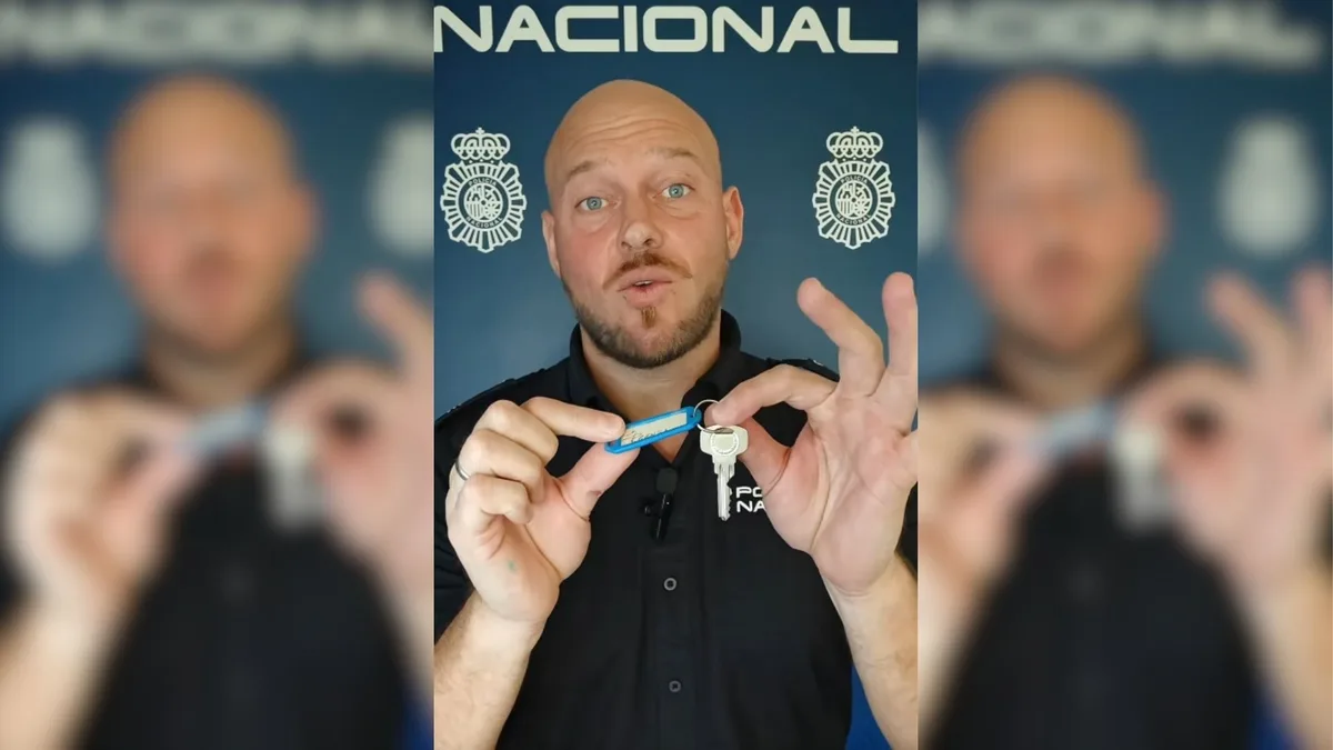 La Policía Nacional advierte sobre lo que nunca tienes que hacer con tu llavero: “¿Qué pasaría si lo pierdes y un amigo de lo ajeno la encuentra?"