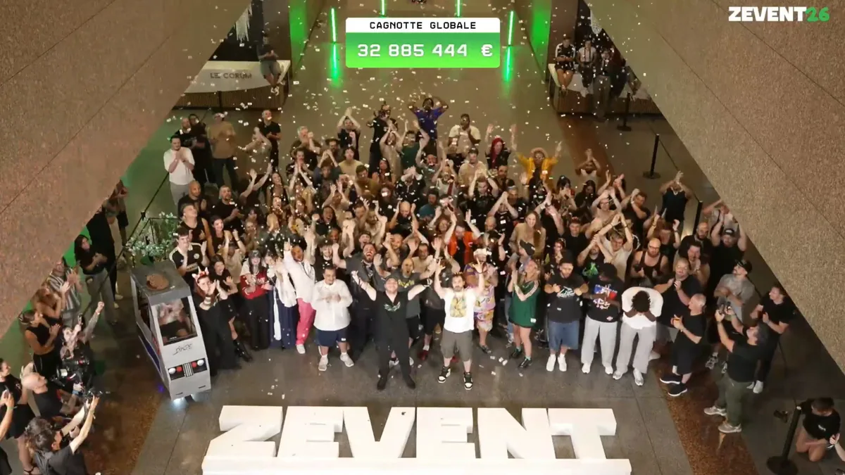 Le ZEvent 2026 récolte près de 33 millions d’euros et pulvérise son record pour sa dernière édition