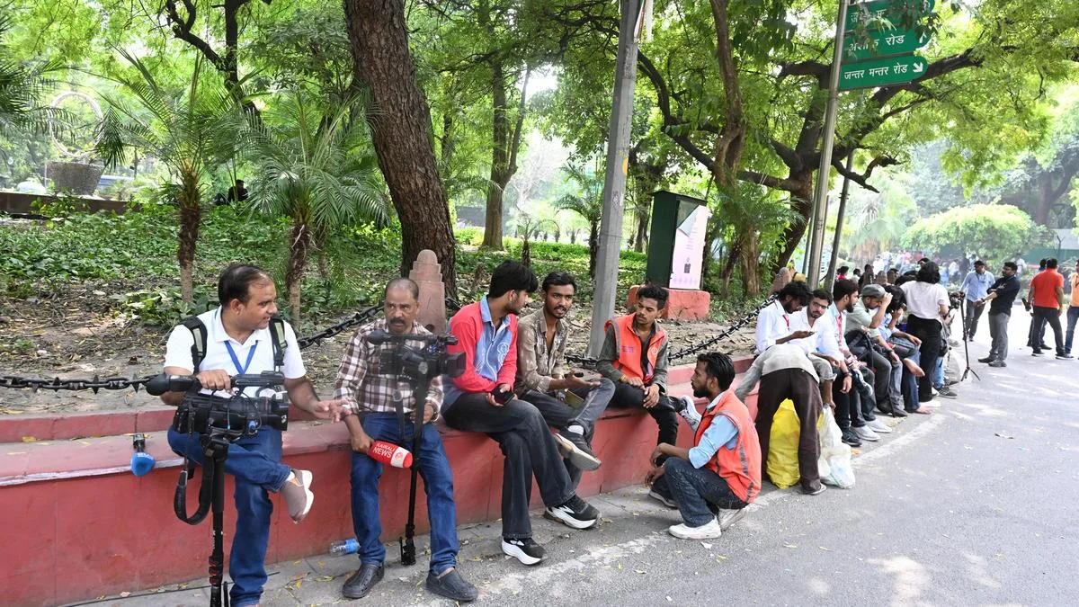 Journalists detained in Delhi’s massive police crackdown on youth protest