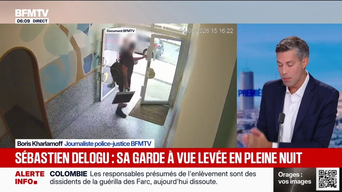 Le député insoumis Sébastien Delogu est sorti de garde à vue ce jeudi soir