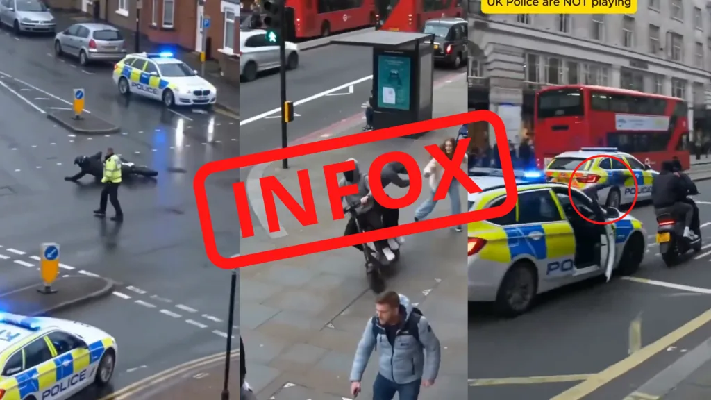 Royaume-Uni: cette vidéo montrant la police intercepter des voleurs n’est pas réelle