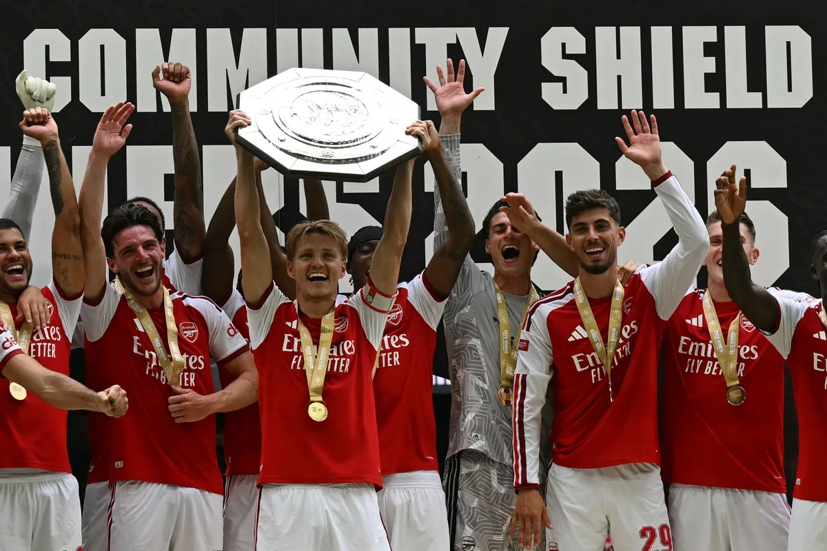El Arsenal de Mikel Arteta demolió al Manchester City de Enzo Maresca en su debut oficial y se quedó con la Community Shield