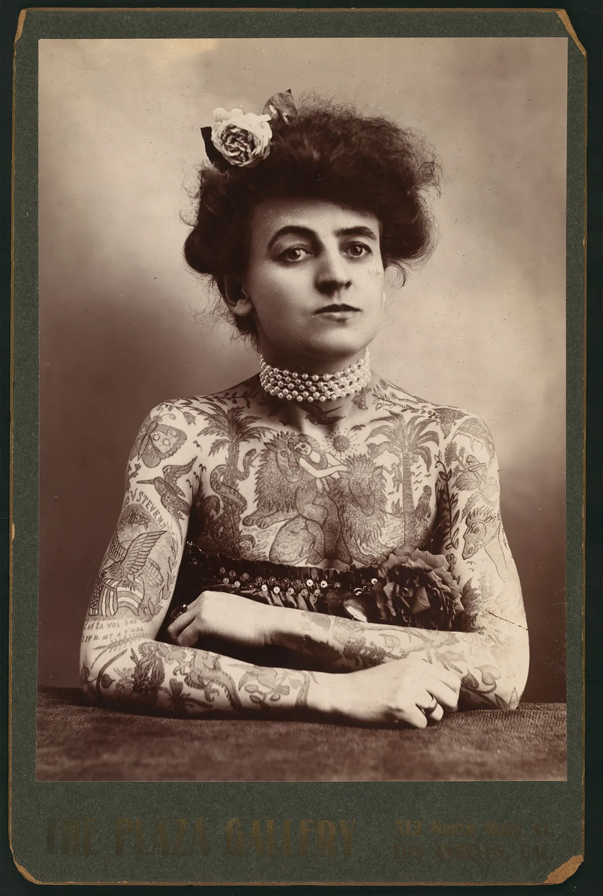 A Kansas girl ran off to join the circus and changed the tattoo world