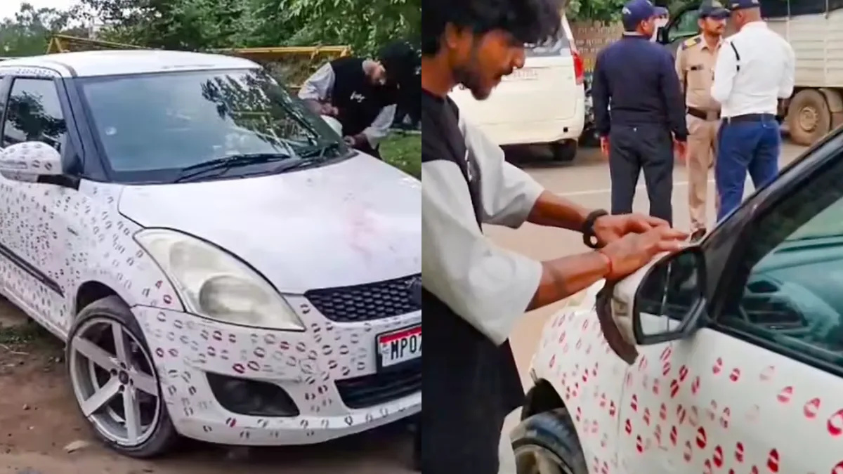 A 'kiss' too costly? Why defacing your car may land you in trouble