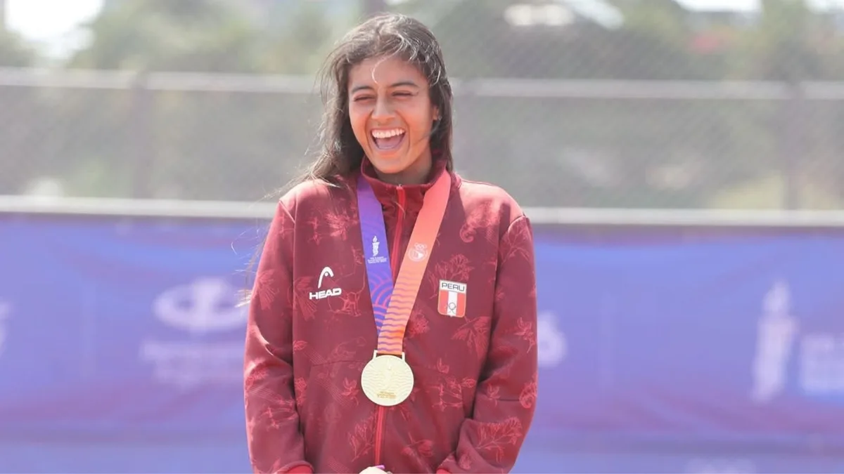 Dana Guzmán con Infobae Perú: lo que representó la medalla de oro en Santa Fe 2026, la disciplina alcanzada y el sueño de jugar los Juegos Olímpicos