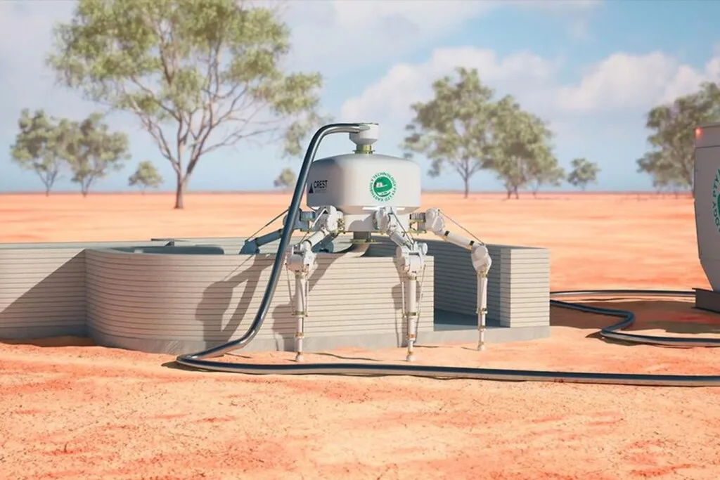 Charlotte, el robot araña que puede imprimir una casa en solo 24 horas y busca llegar a la Luna