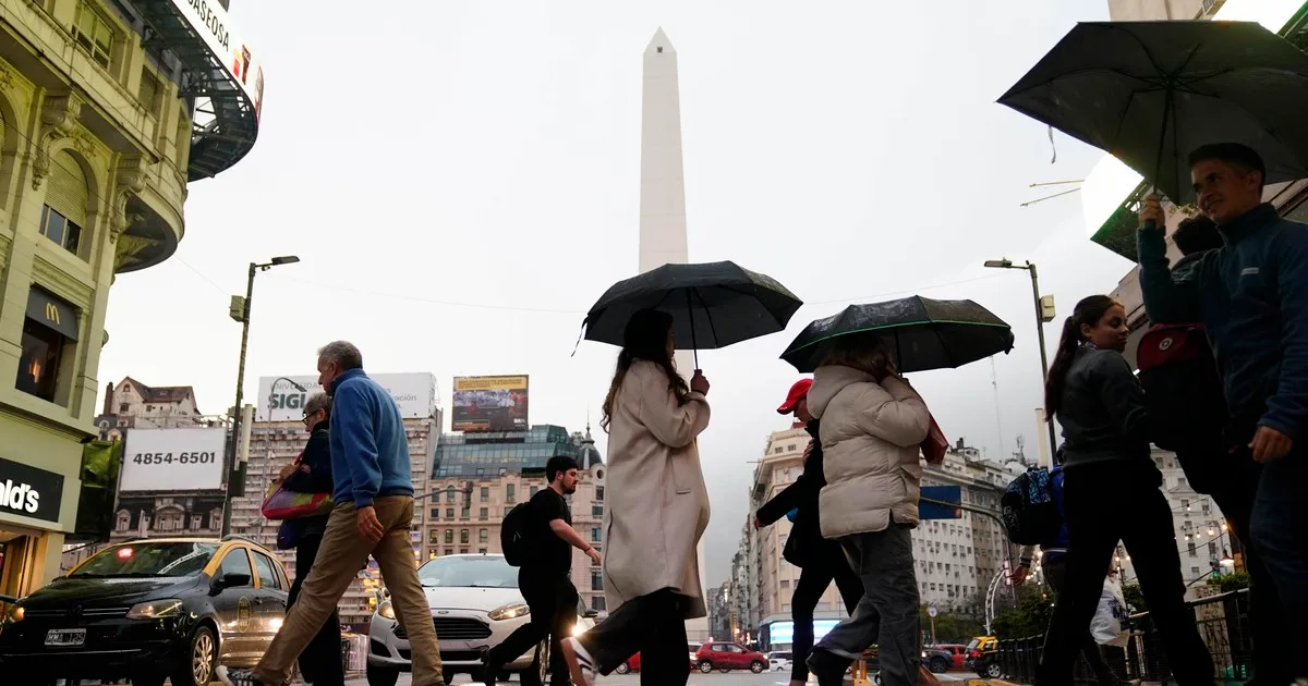 Lluvias y clima inestable sobre el AMBA: qué dice el pronóstico para las próximas horas