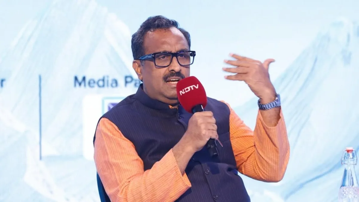 "So-Called Gen Z Is The Largest Number In RSS": BJP Vice Chief Ram Madhav