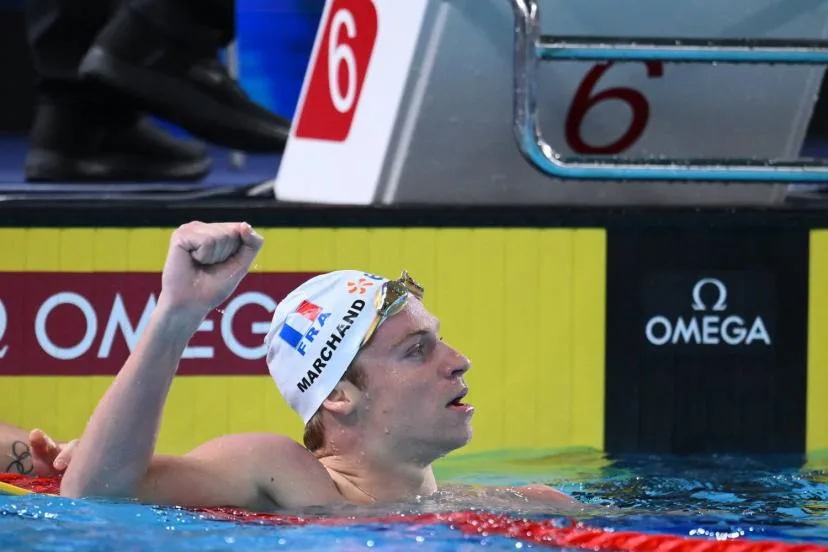 Nouvelle médaille d'or pour la France à domicile : après le 200 m papillon, Léon Marchand champion d'Europe sur 400 m nage libre après une course exceptionnelle