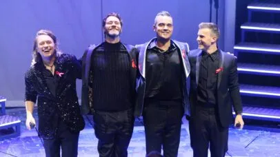A opinião de Robbie Williams sobre o Take That seguir sem ele
