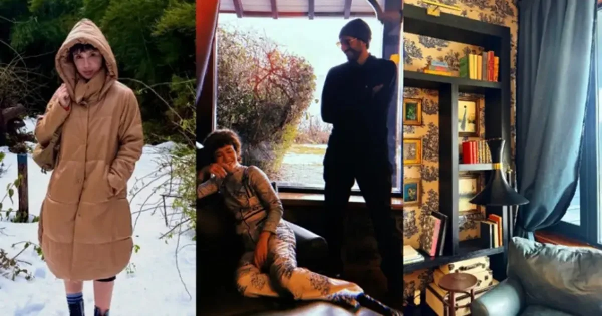 Celeste Cid y Santiago Korovsky: las fotos de su romántica escapada a la Patagonia