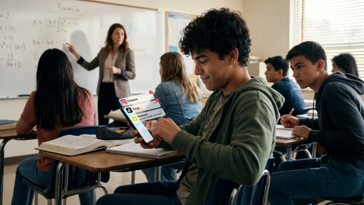 Lo viejo funciona: por qué cada vez más países limitan el uso de los celulares en las escuelas