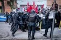 Al menos cinco detenidos y dos policías heridos en la manifestación por la educación en la Complutense
