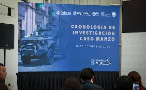 Investigaciones por homicidio de Carlos Manzo llevan avance del 90%: Fiscalía de Michoacán; posible represalia del crimen organizado, el móvil
