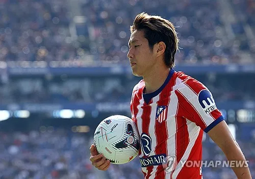 '이강인 62분' 아틀레티코, 에스파뇰에 1-0 승…바에나 결승골