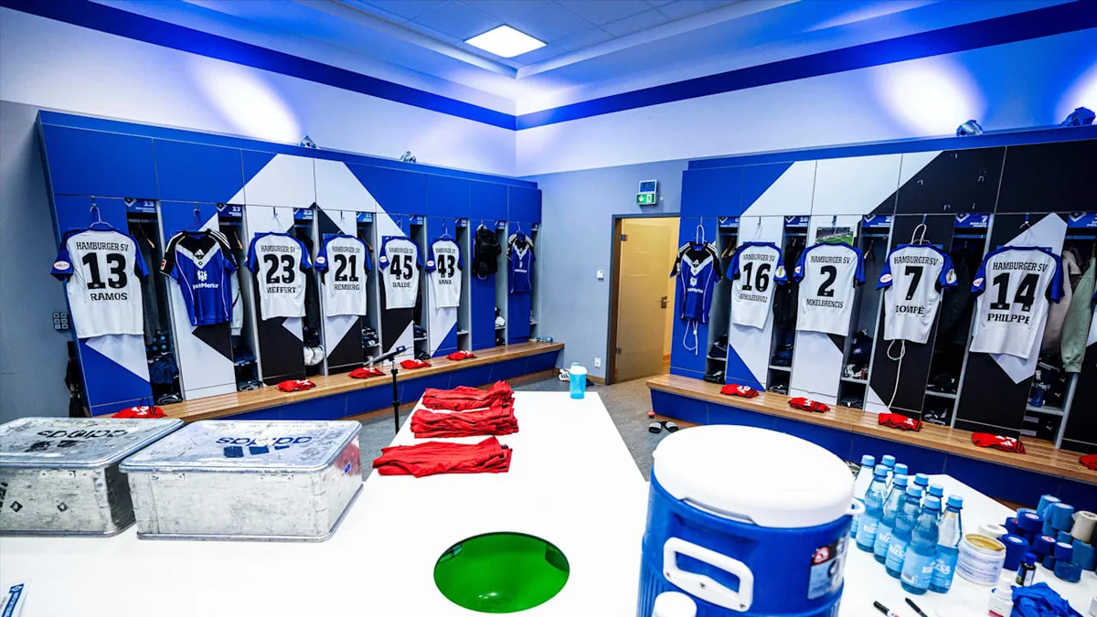 Die letzten Stunden vorm Comeback - Besonderer Vuskovic-Platz in der HSV-Kabine