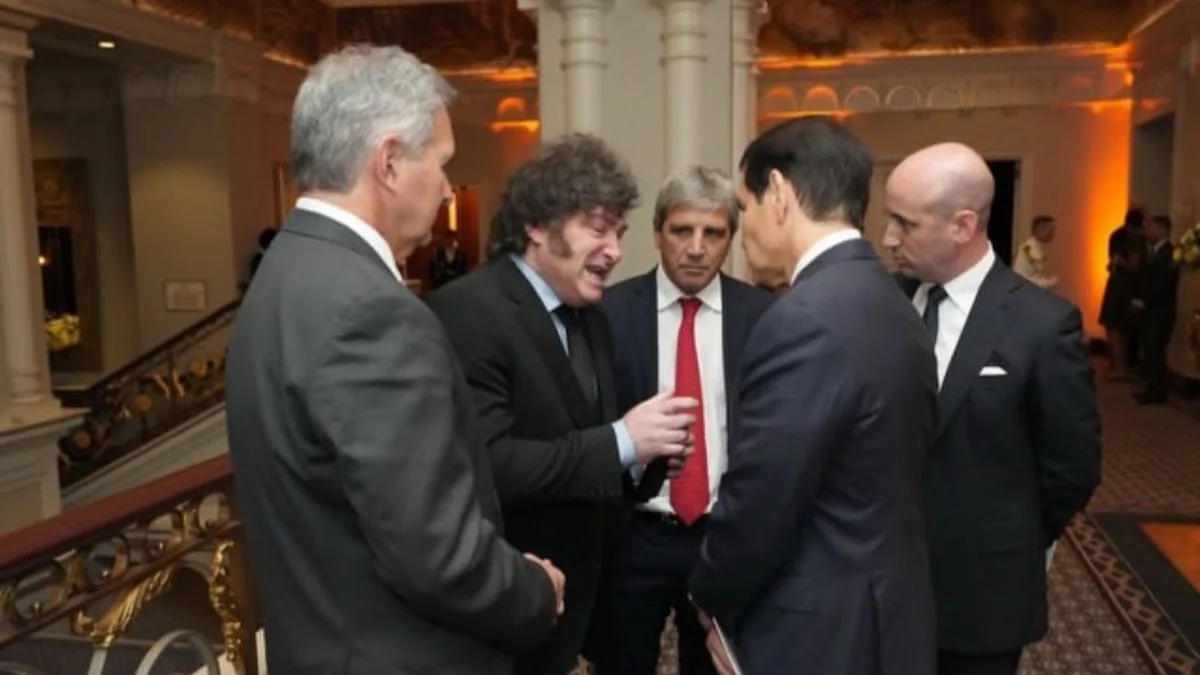 Javier Milei mantuvo un encuentro con Marco Rubio en Nueva York