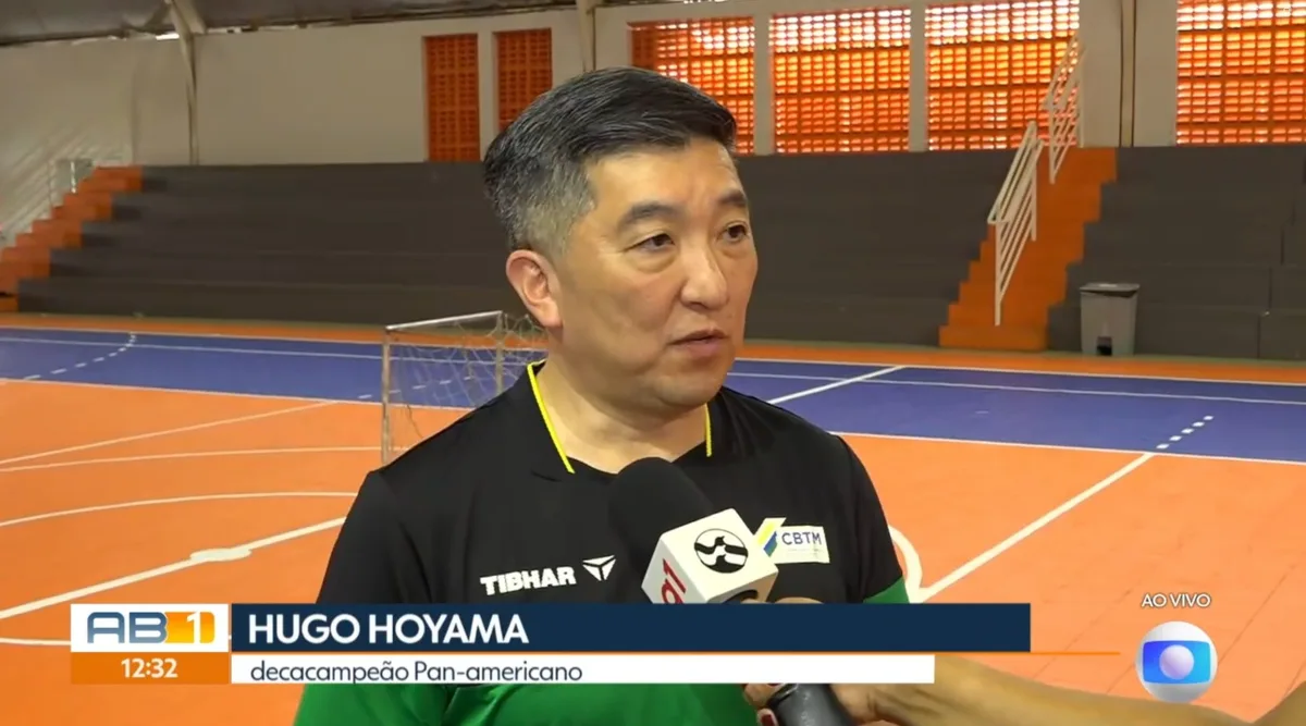 Hugo Hoyama inicia Clínica da Copa Brasil de Tênis de Mesa em Maceió e elogia atletas: "Talento"