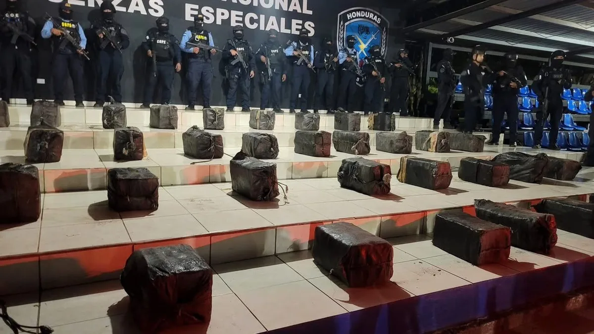 Honduras figura nuevamente en lista de EE. UU. de países considerados de tránsito o producción de drogas ilícitas