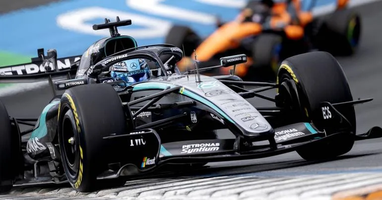 George Russell vence corrida sprint do GP dos Países Baixos