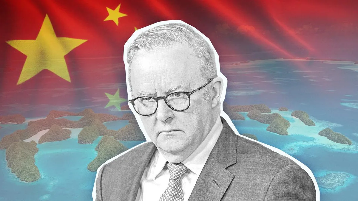 Anthony Albanese dodges China criticism over Taiwan threats at Pacific Islands Forum in Palau