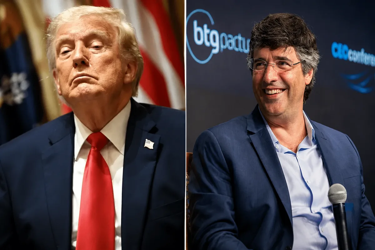 O significado do encontro de André Esteves com Trump em meio à pressão dos EUA sobre as eleições brasileiras