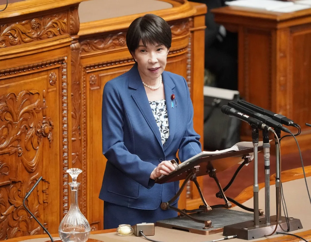 Takaichi says economy doesn’t need reflationary policy