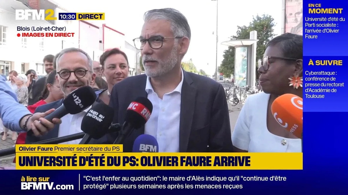 Présidentielle 2027: "Nous allons être la surprise" déclare Olivier Faure, premier secrétaire du PS