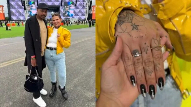 Thais Carla detalha pedido de namoro de novo affair e exibe anel de compromisso: “Estou apaixonada”; assista Foto: André Moreira/Brazil News; Reprodução/Instagram
