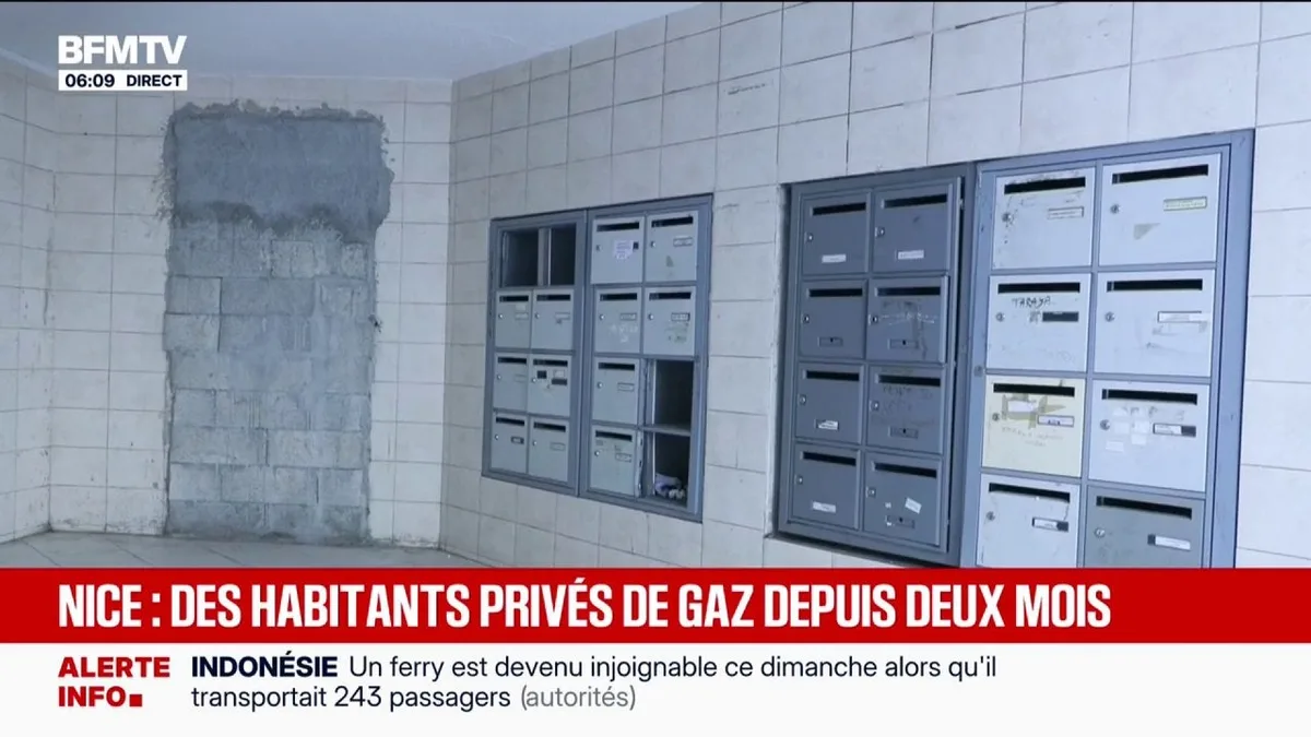 Nice: des habitants d'un immeuble privés de gaz depuis près de deux mois