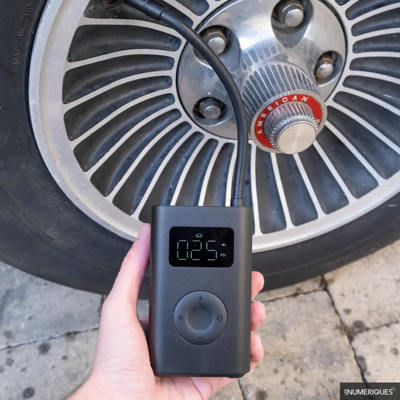 Actualité : Bon plan – Le gonfleur de pneu Xiaomi Portable Electric Air Compressor 2 "5 étoiles" à 40,99 €